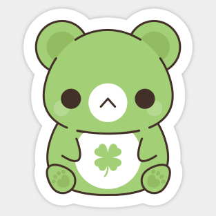 Good Luck Bear Sticker